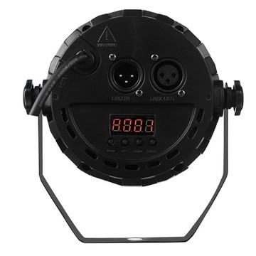 REFLEKTOR PAR EFEKT ŚWIETLNY LED RGB OŚWIETLENIE SCENICZNE LAMPA DISCO