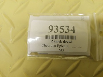 CHEVROLET EPICA II SEDAN ZÁMEK DVEŘE PRAVÝ PŘEDNÍ