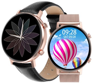 ZEGAREK DAMSKI SMARTWATCH KROKOMIERZ PULS PL MENU
