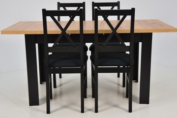 СКАНДИНАВСКИЕ ОБЕДЕННЫЕ стулья и РАСШИРЯЕМЫЙ стол