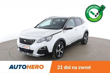 Peugeot 3008 II Crossover 1.2 PureTech 130KM 2019 Peugeot 3008 GRATIS! Pakiet Serwisowy o wartości