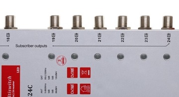 МУЛЬТИСВИТЧ 5 ВХОДОВ 24 ВЫХОДА LINBOX 5X24 КАСКАД