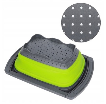 СИЛИКОНОВЫЙ ДУРШРУГ СКЛАДНОЙ СИТОК ДЛЯ ОВОЩЕЙ ДЛЯ МОЙКИ