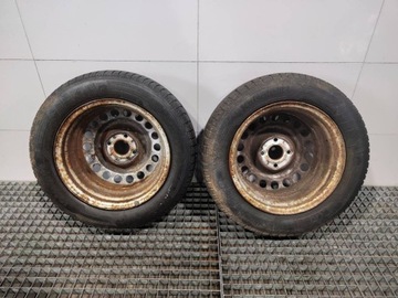 4X KOLA RÁFKY OCELOVÉ R14 ET49 4X100 KOMPLET - OPEL CORSA COMBO B 2140119