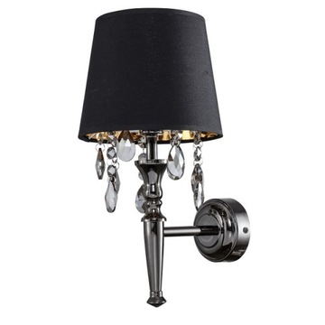 Lampa Ścienna Kinkiet Loft GLAMOUR LED Vigo czarny