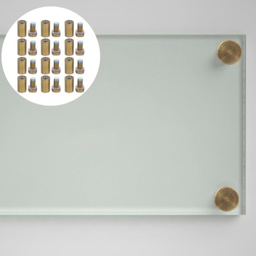 ВИНТЫ ДЛЯ КРЕПЛЕНИЯ СТЕКЛА НЕРЖАВЕЮЩЕЙ СТАЛИ