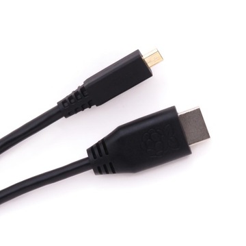 Oficjalny przewód microHDMI - HDMI do Raspberry Pi