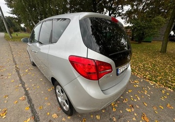 Opel Meriva II Mikrovan 1.4 Turbo ECOTEC 140KM 2012 Opel Meriva Bezwypadkowy, Oryginalny lakier, dobrze wyposazona, hak 1.4, zdjęcie 10