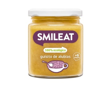 Обід Для Дитини Рагу З Квасолі Баночка Екологічний 6 міс.+ 230 г Smileat