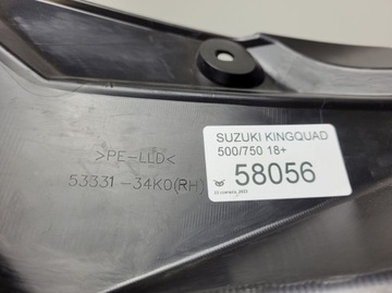SUZUKI KINGQUAD 500 750 18+ КРЫЛО ПЕРЕДНЕЕ ПРАВОЕ