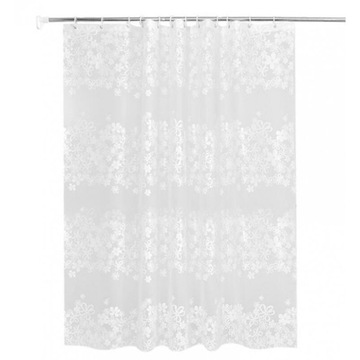 Waterproof Shower Curtain PEVA 220x200cm Bathroom Curtains