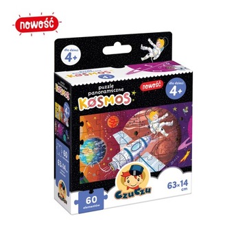 Czuczu Puzzle panoramiczne KOSMOS 4+ Czu Czu