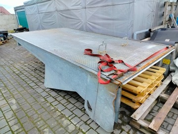 Оцинкованная погрузочная рампа Hafa 2,00м х 4,00м 6Т