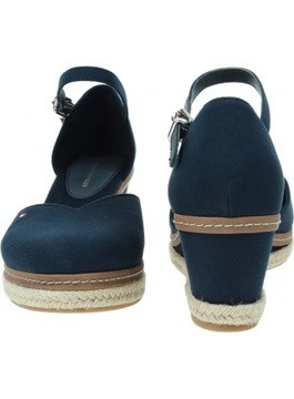 Espadryle Damskie TOMMY HILFIGER Basic Closed Toe FW0FW04787 DW6 39