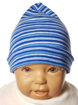 Шляпа Layette для новорожденной детской шляпы Smurfette Newborn 0-3 MC 20
