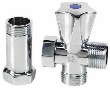 ZAWÓR DO PRALKI ZMYWARKI 3/4 Z PRZEDŁUŻKĄ PRALKOWY