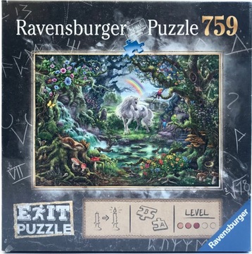 Ravensburger EXIT Jednorożec Puzzle 759 elementów