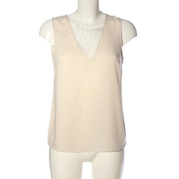 H&M Koronkowy top Rozm. EU 34 kremowy Lace Top