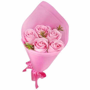 Букет мыльных роз мыльные цветы 37 см ПОДАРОК ​​ко Дню Влюбленных ЖЕНСКИЙ ДЕНЬ