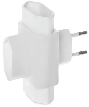 ROZGAŁĘŹNIK ELEKTRYCZNY ZŁODZIEJKA WĄSKA 3 GNIAZDA