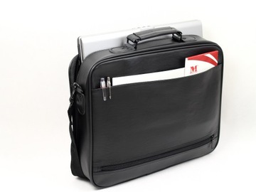 ЧЕРНАЯ СУМКА ДЛЯ НОУТБУКА 15,4 ДЮЙМА ModeCom MC-8004B