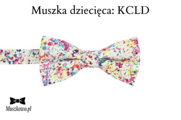 Szelki i muszka dla DZIECKA 1-8lat kolorowy zestaw