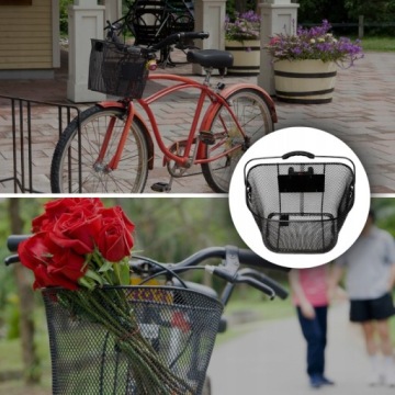 КОРЗИНА ДЛЯ ВЕЛОСИПЕДОВ ПЕРЕДНЯЯ КОРЗИНА ДЛЯ ВЕЛОСИПЕДОВ 33 СМ КОРЗИНА ДЛЯ ПОКУПОК МЕТАЛЛ