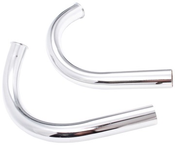 JAWA CZ 350 634 6V Kolanko Wydechowe Tłumika Chrom