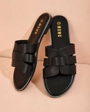 ЧЕРНЫЕ ЖЕНСКИЕ ШЛЕПАНЦЫ OMIPP 37