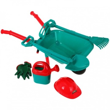 САДОВЫЙ НАБОР ДЛЯ ДЕТЕЙ Тачка, Лопата, Грабли