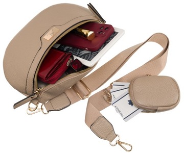 НАСТЕННАЯ СУМКА, СУМКА НА ПЛЕЧЕ, CROSSBODY ТЕМНО-БЕЖЕВЫЙ, ТЕМНО-БЕЖЕВЫЙ