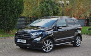Ford Ecosport II SUV Facelifting 1.0 EcoBoost 125KM 2021 Ford EcoSport GWARANCJA, 2021r, Benzyna, Pol skora, 2 Komplety kol, Swietn