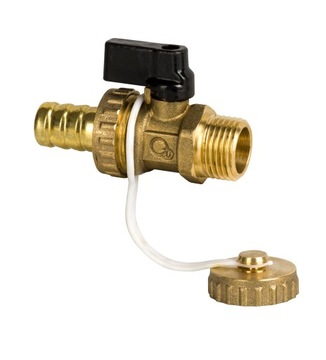 Zawór spustowy do pieca kulowy 1/2'' DN15 DIAMOND