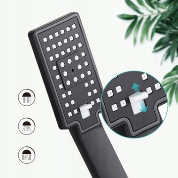REIHE RAIN SHOWER 25 см колонна + смеситель для душа VALVEX черный