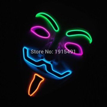 Faw Maski Up na Vendetta Lampa Cosplay V Guy MASKA