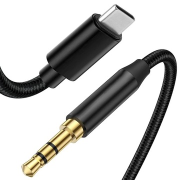 Kabel Adapter Audio USB-C Mini Jack 3,5 AUX TYPE C