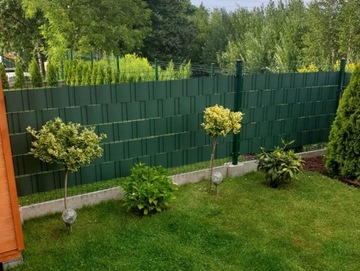 ЗЕЛЕНАЯ ЛЕНТА ДЛЯ ЗАБОРА 19смх35м ПОКРЫТИЕ ДЛЯ ПАНЕЛЬНОГО ЗАБОРА FENCE +UV