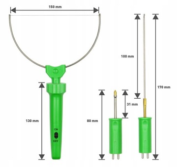 ТЕРМОЭЛЕКТРИЧЕСКИЙ НОЖ ДЛЯ РЕЗКИ ПЕНОСТРОЕНИЯ LUX 3in1 TIPS BASS POLSKA