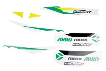 Okleina YCF SP2 2022 standard zestaw komplet naklejek grafik pit bike dirt