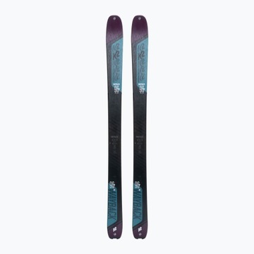 Женские лыжные туристические лыжи K2 Wayback 96 W, синие и фиолетовые, 163 см