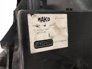 CITROEN NEMO SVĚTLO PŘEDNÍ LEVÝ 1353198080