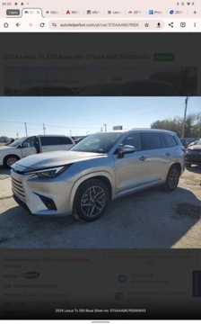 Lexus 2024 Lexus Inny 2024 LEXUS TX 350 BASE 2.4 Benzyna 275KM, zdjęcie 1