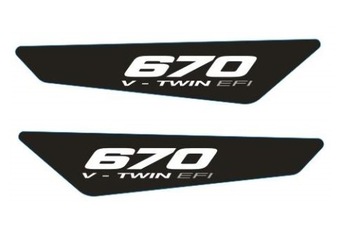 Zestaw naklejek Can-Am pojemność 670