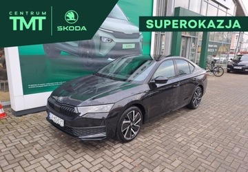 Skoda Octavia IV Liftback 1.5 TSI e-Tec Mild Hybrid 150KM 2025 Skoda Octavia 1.5 TSI 150KM DSG mHEV SPORTLINE, dostepna od reki 1.5