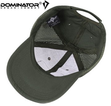 CZAPKA Z DASZKIEM VENT BEJSBOLÓWKA TAKTYCZNA DOMINATOR BASEBALL OLIVE