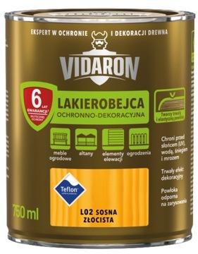 VIDARON LAKIEROBEJCA SOSNA ZŁOCISTA 0,75L