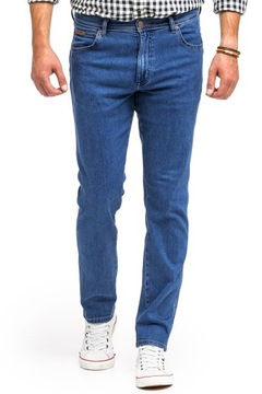 Męskie spodnie jeansowe proste Wrangler TEXAS SLIM W32 L34