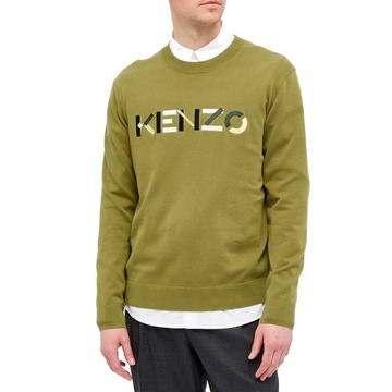 Kenzo sweter zielony rozmiar M