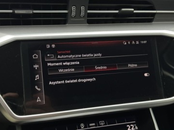 Audi A6 C8 Limousine 2.0 40 TDI 204KM 2022 Audi A6 Limousine 40 TDI mHEV Quattro S tronic CarPlay Android Auto Pod, zdjęcie 33