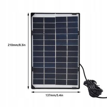 ŁADOWARKA SŁONECZNA TELEFONU SMARTFON PANEL USB